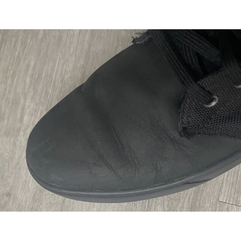 Timberland Davis Square Chukka Boots Men's Size 8.5 Nubuk Leather EcoMade Canvas
